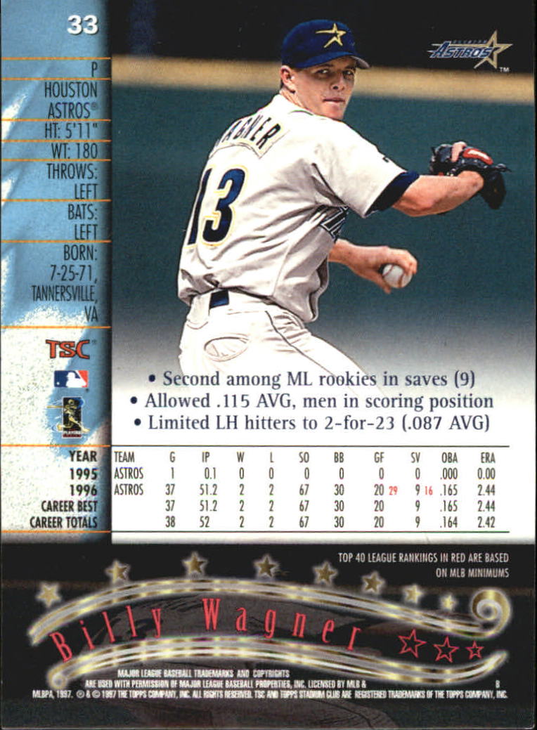 1997 Stadium Club Baseball Part 2 Insert and Parallel Cards - Picture 21 of 39