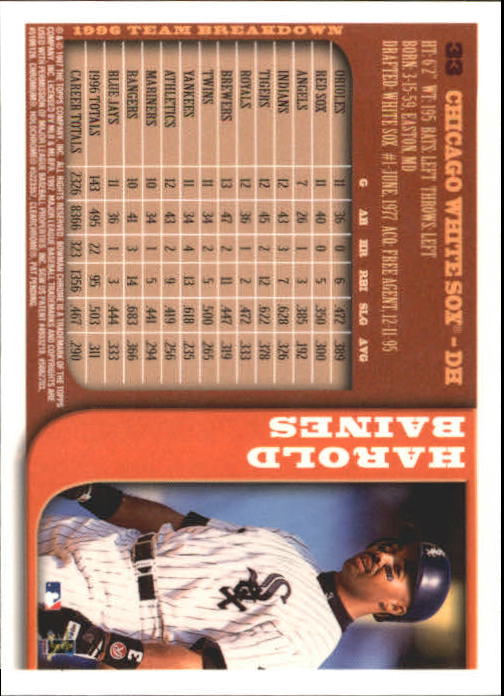 1997 BOWMAN CHROME BASEBALL NM-MT U-PICK - Picture 53 of 491
