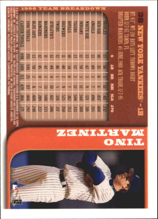 1997 BOWMAN CHROME BASEBALL NM-MT U-PICK - Picture 63 of 491