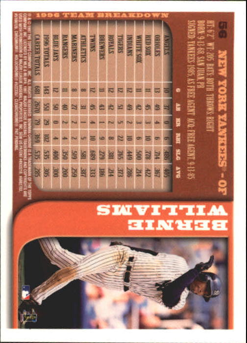 1997 BOWMAN CHROME BASEBALL NM-MT U-PICK - Picture 93 of 491