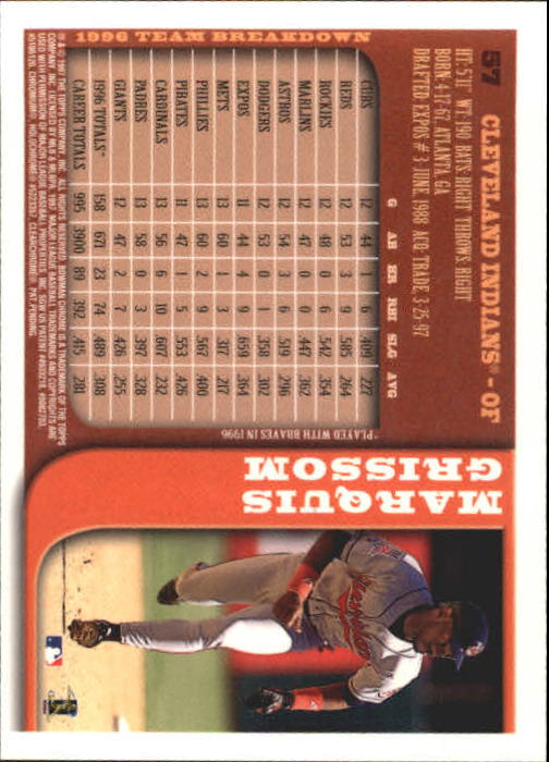 1997 BOWMAN CHROME BASEBALL NM-MT U-PICK - Picture 95 of 491