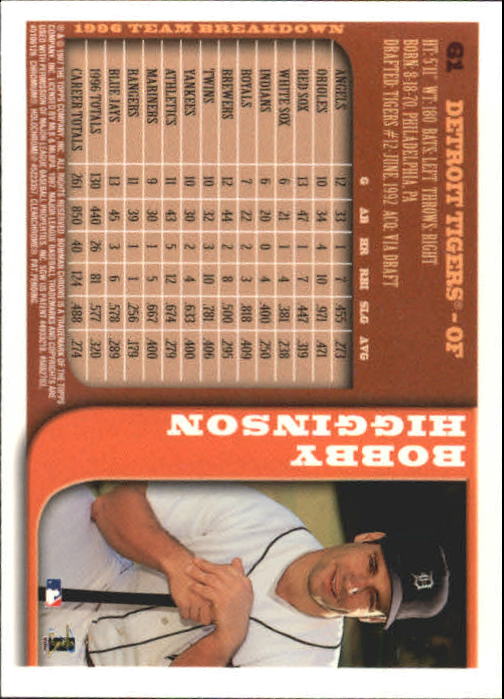 1997 BOWMAN CHROME BASEBALL NM-MT U-PICK - Picture 103 of 491