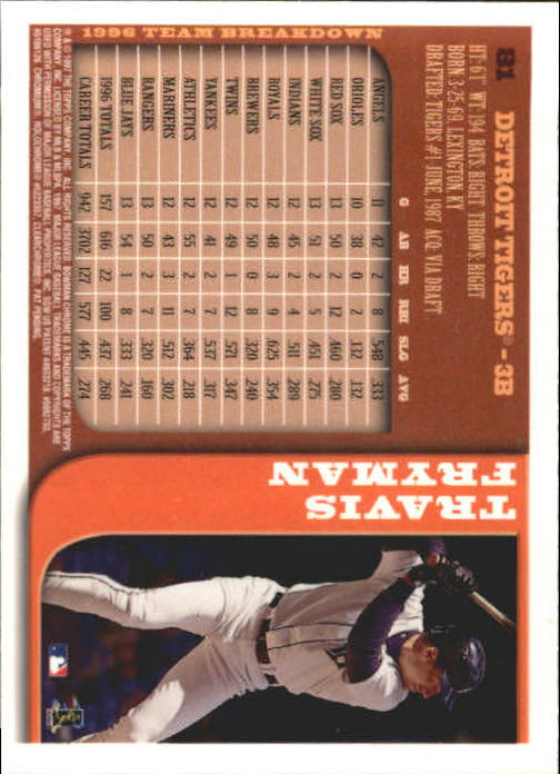 1997 BOWMAN CHROME BASEBALL NM-MT U-PICK - Picture 139 of 491
