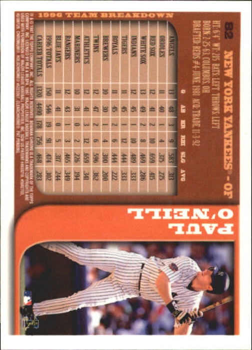 1997 BOWMAN CHROME BASEBALL NM-MT U-PICK - Picture 141 of 491