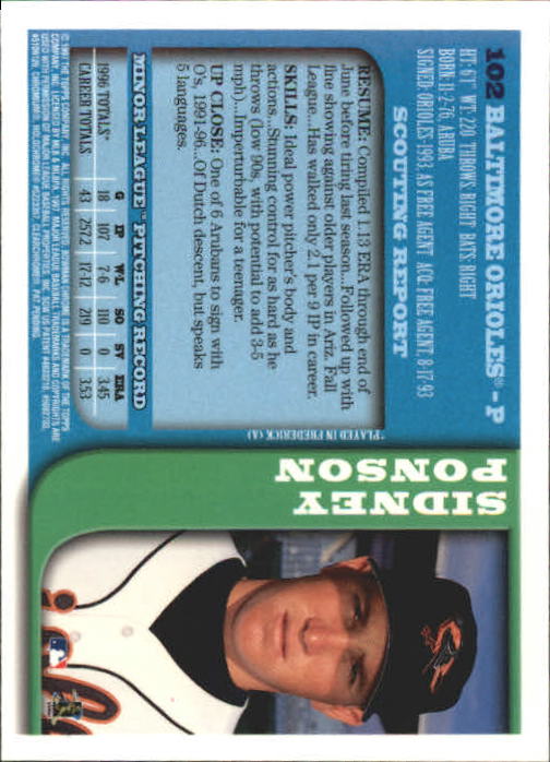 1997 BOWMAN CHROME BASEBALL NM-MT U-PICK - Picture 171 of 491