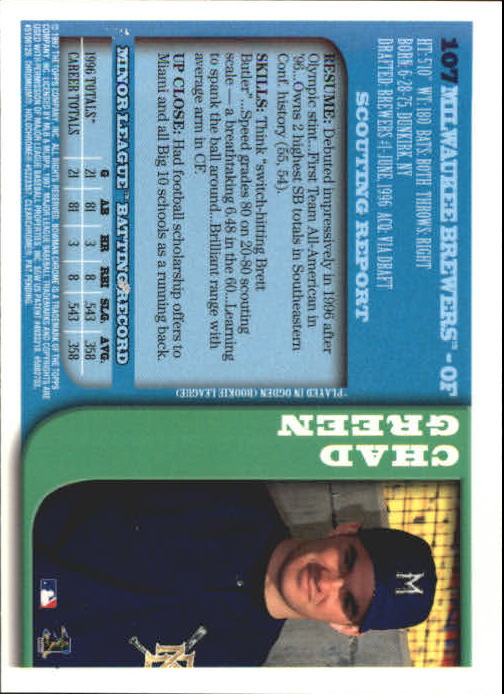 1997 BOWMAN CHROME BASEBALL NM-MT U-PICK - Picture 181 of 491