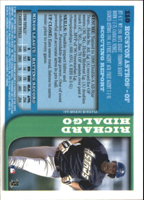 1997 BOWMAN CHROME BASEBALL NM-MT U-PICK - Picture 185 of 491