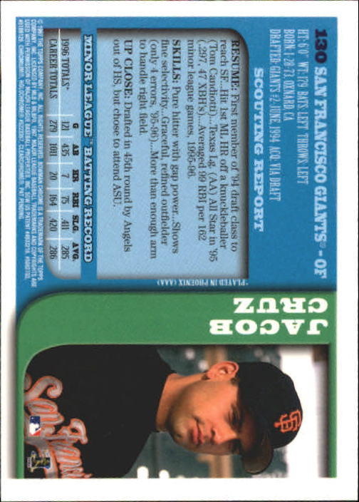 1997 BOWMAN CHROME BASEBALL NM-MT U-PICK - Picture 217 of 491
