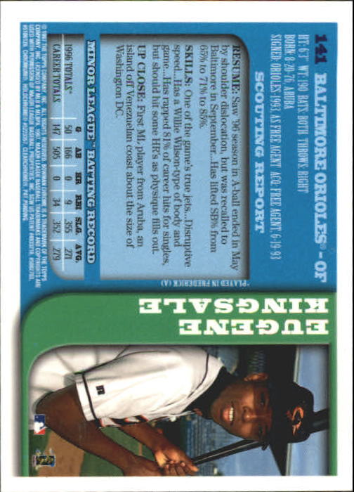 1997 BOWMAN CHROME BASEBALL NM-MT U-PICK - Picture 239 of 491