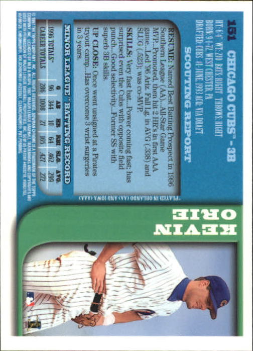 1997 BOWMAN CHROME BASEBALL NM-MT U-PICK - Picture 257 of 491