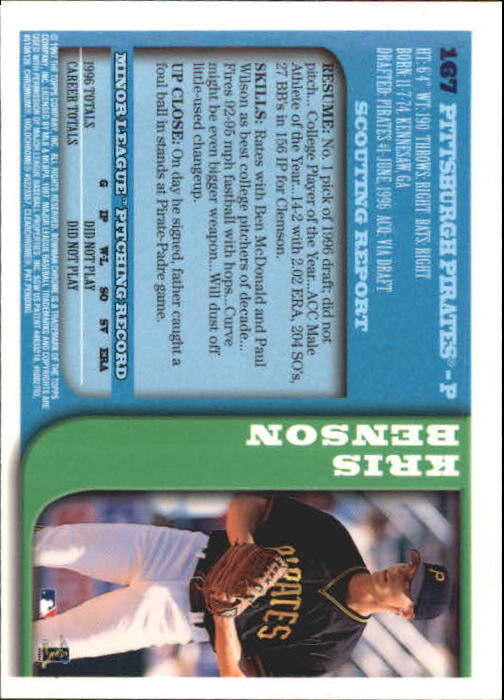 1997 BOWMAN CHROME BASEBALL NM-MT U-PICK - Picture 289 of 491