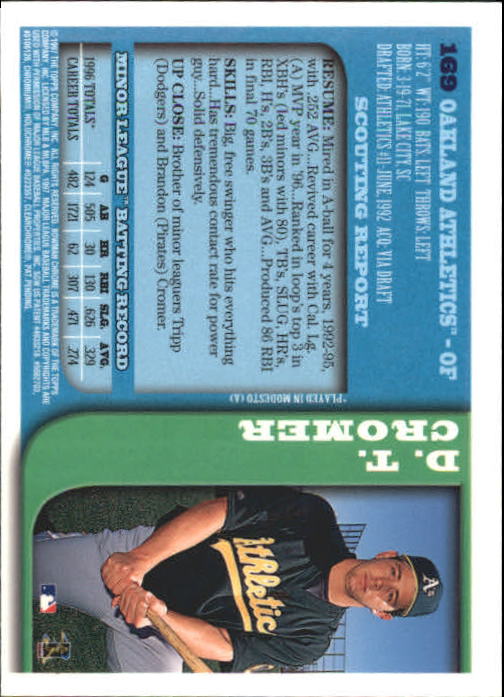 1997 BOWMAN CHROME BASEBALL NM-MT U-PICK - Picture 293 of 491