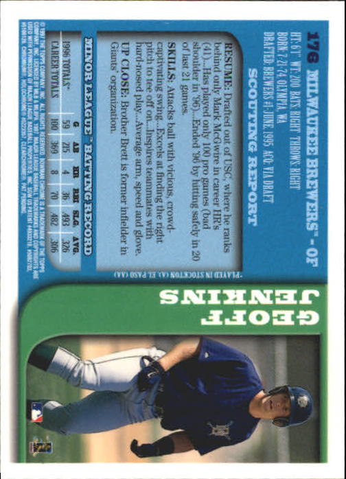 1997 BOWMAN CHROME BASEBALL NM-MT U-PICK - Picture 301 of 491