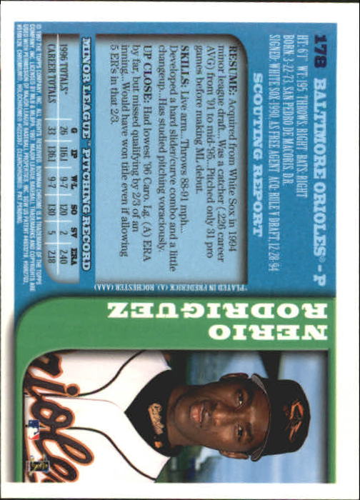 1997 BOWMAN CHROME BASEBALL NM-MT U-PICK - Picture 305 of 491