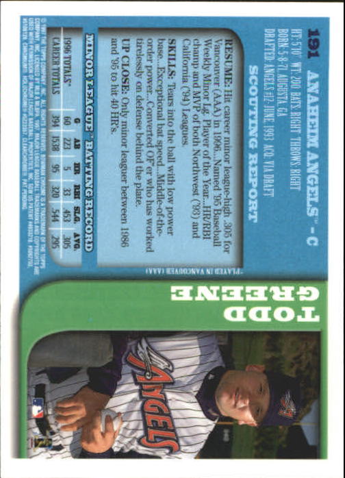 1997 BOWMAN CHROME BASEBALL NM-MT U-PICK - Picture 321 of 491