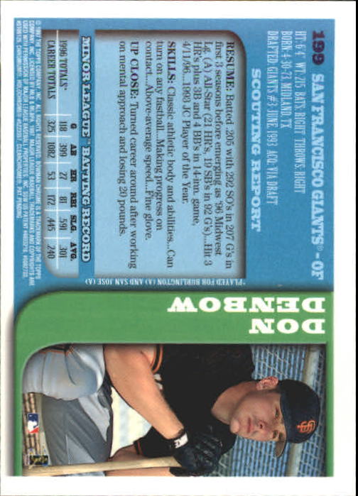 1997 BOWMAN CHROME BASEBALL NM-MT U-PICK - Picture 329 of 491
