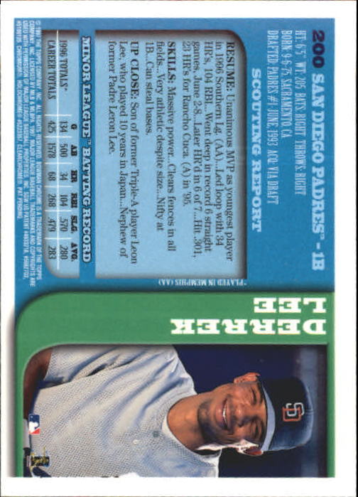 1997 BOWMAN CHROME BASEBALL NM-MT U-PICK - Picture 331 of 491