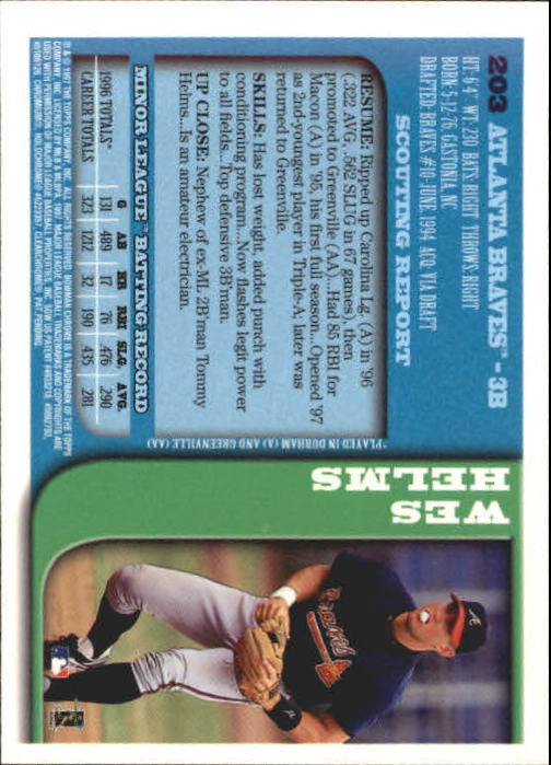 1997 BOWMAN CHROME BASEBALL NM-MT U-PICK - Picture 337 of 491