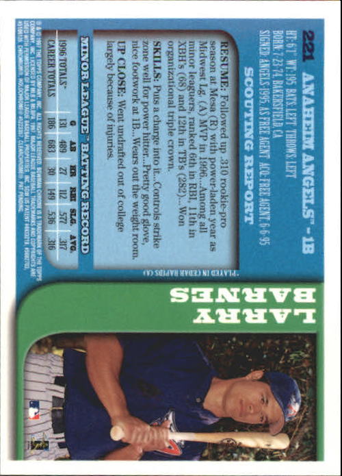 1997 BOWMAN CHROME BASEBALL NM-MT U-PICK - Picture 361 of 491