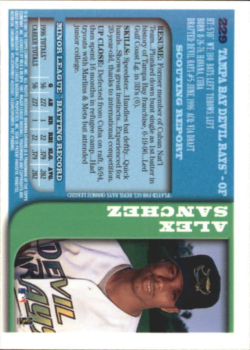 1997 BOWMAN CHROME BASEBALL NM-MT U-PICK - Picture 373 of 491