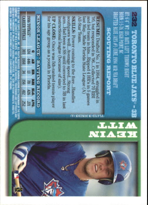 1997 BOWMAN CHROME BASEBALL NM-MT U-PICK - Picture 377 of 491