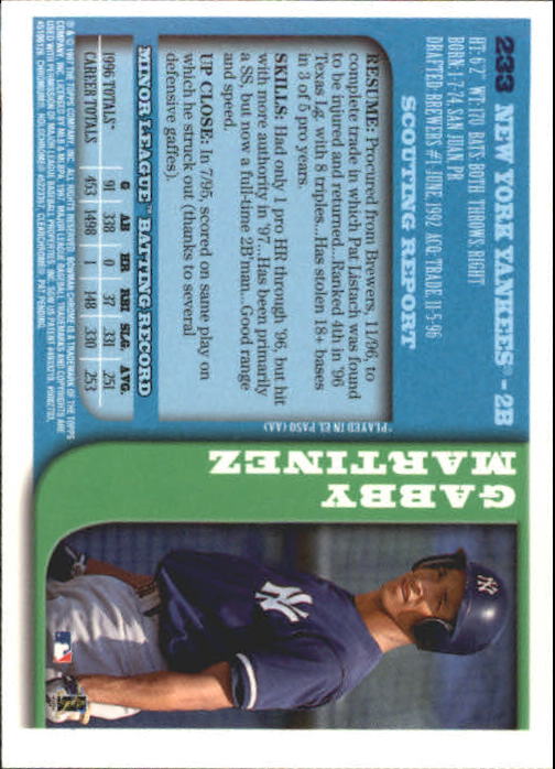 1997 BOWMAN CHROME BASEBALL NM-MT U-PICK - Picture 379 of 491