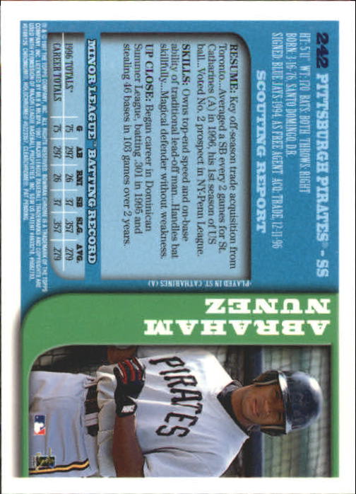 1997 BOWMAN CHROME BASEBALL NM-MT U-PICK - Picture 395 of 491