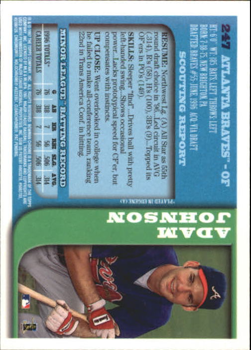1997 BOWMAN CHROME BASEBALL NM-MT U-PICK - Picture 403 of 491