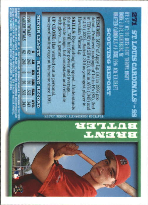 1997 BOWMAN CHROME BASEBALL NM-MT U-PICK - Picture 445 of 491