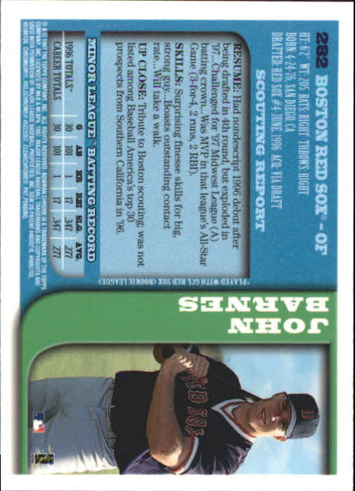 1997 BOWMAN CHROME BASEBALL NM-MT U-PICK - Picture 465 of 491