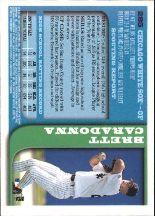 1997 BOWMAN CHROME BASEBALL NM-MT U-PICK - Picture 469 of 491