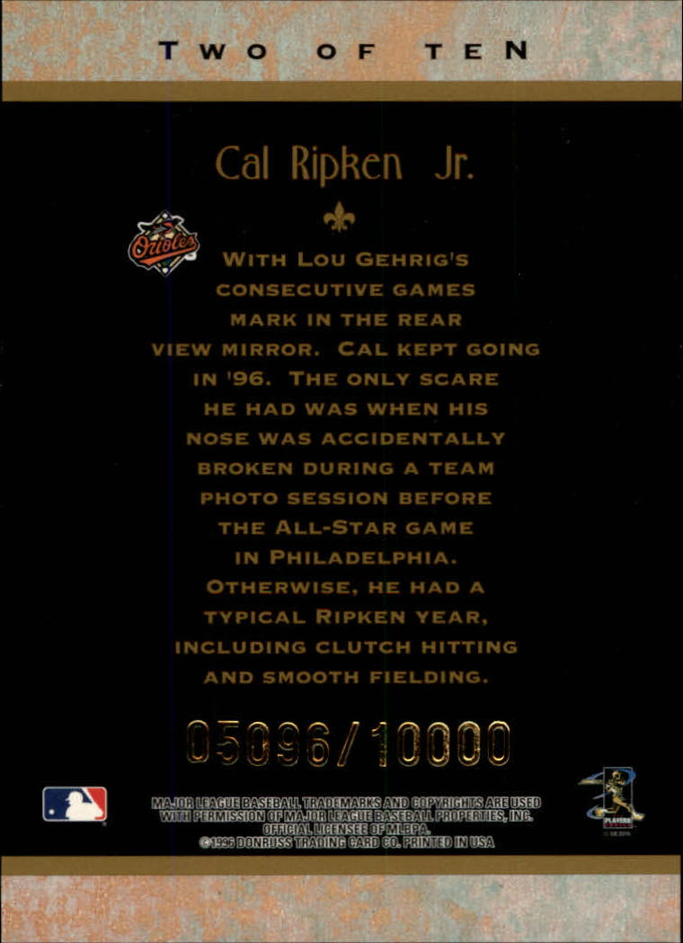 1997 Donruss Baseball "Insert" Cards - Picture 9 of 97