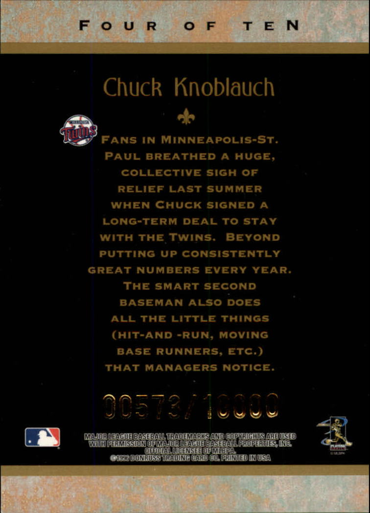 1997 Donruss Baseball "Insert" Cards - Picture 13 of 97