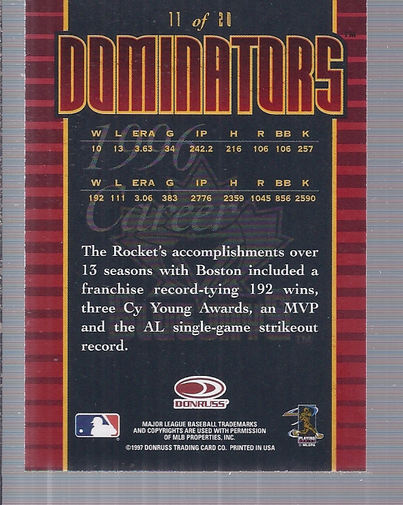 1997 Donruss Baseball "Insert" Cards - Picture 27 of 97