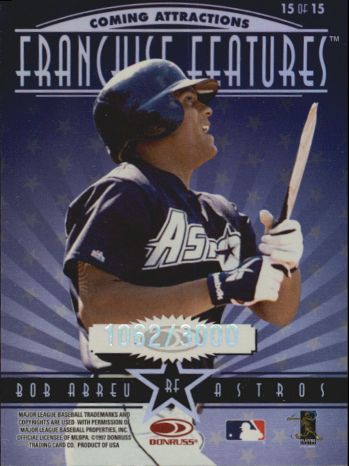1997 Donruss Baseball "Insert" Cards - Picture 37 of 97