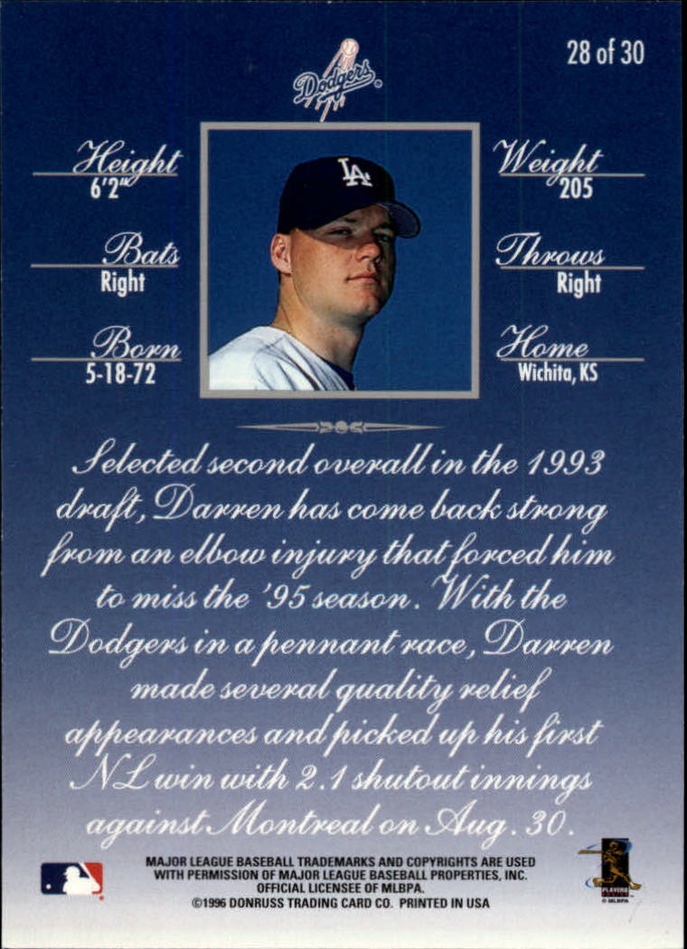 1997 Donruss Baseball "Insert" Cards - Picture 71 of 97