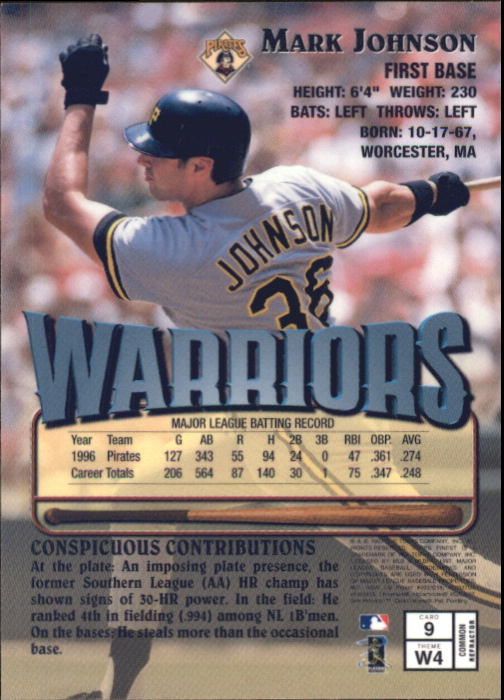 1997 Finest Baseball - Picture 177 of 231