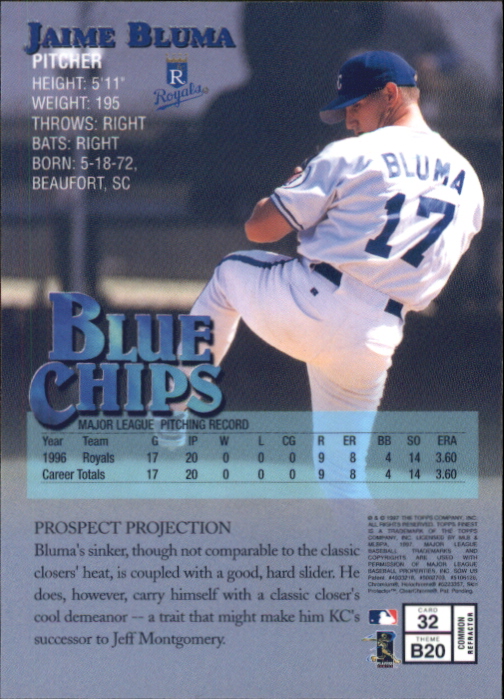 1997 Finest Baseball - Picture 187 of 231