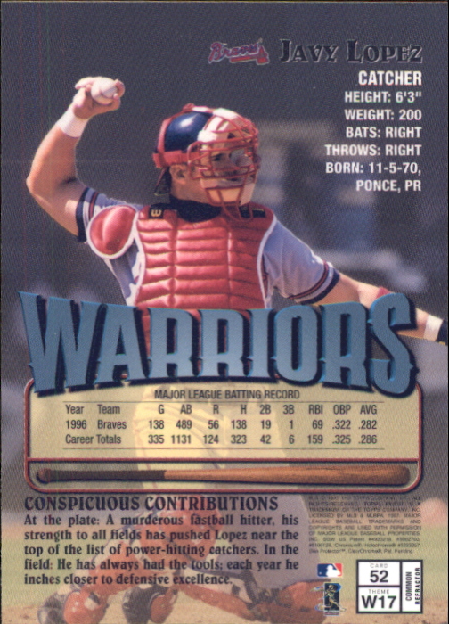 1997 Finest Baseball - Picture 189 of 231