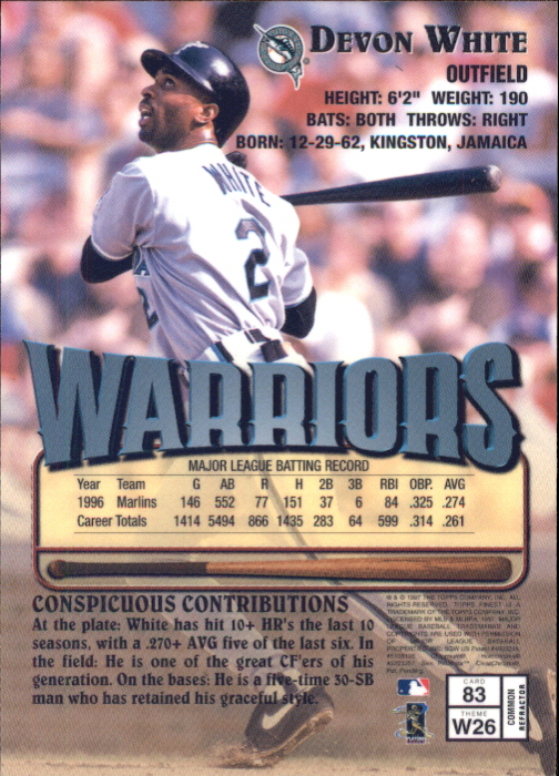 1997 Finest Baseball - Picture 207 of 231