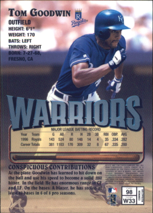 1997 Finest Baseball - Picture 213 of 231