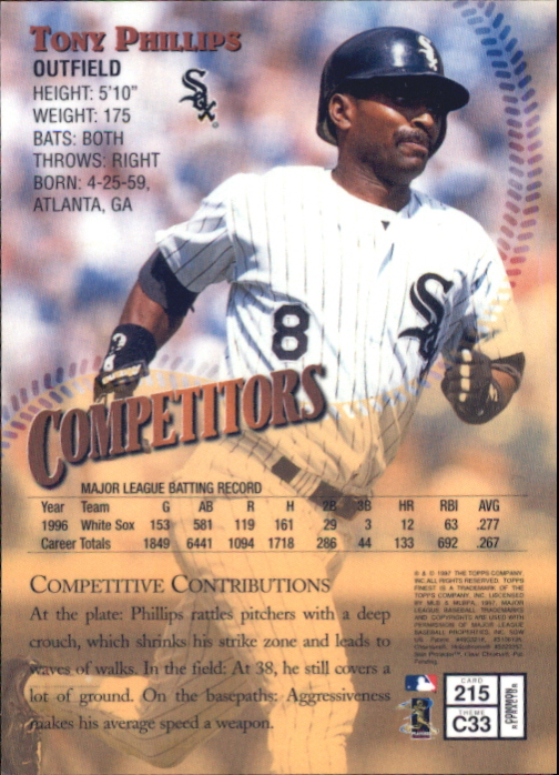 1997 Finest Baseball - Picture 221 of 231