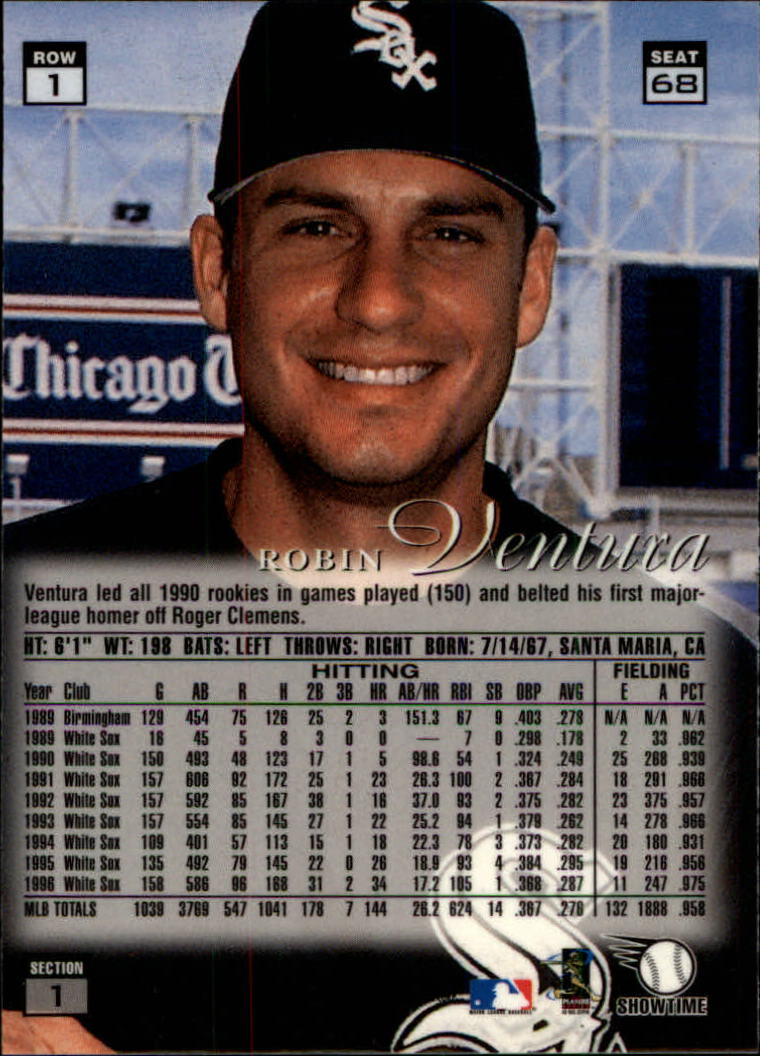 1997 Flair Showcase (Fleer) Baseball "Row 1" Parallel Cards - Picture 33 of 115