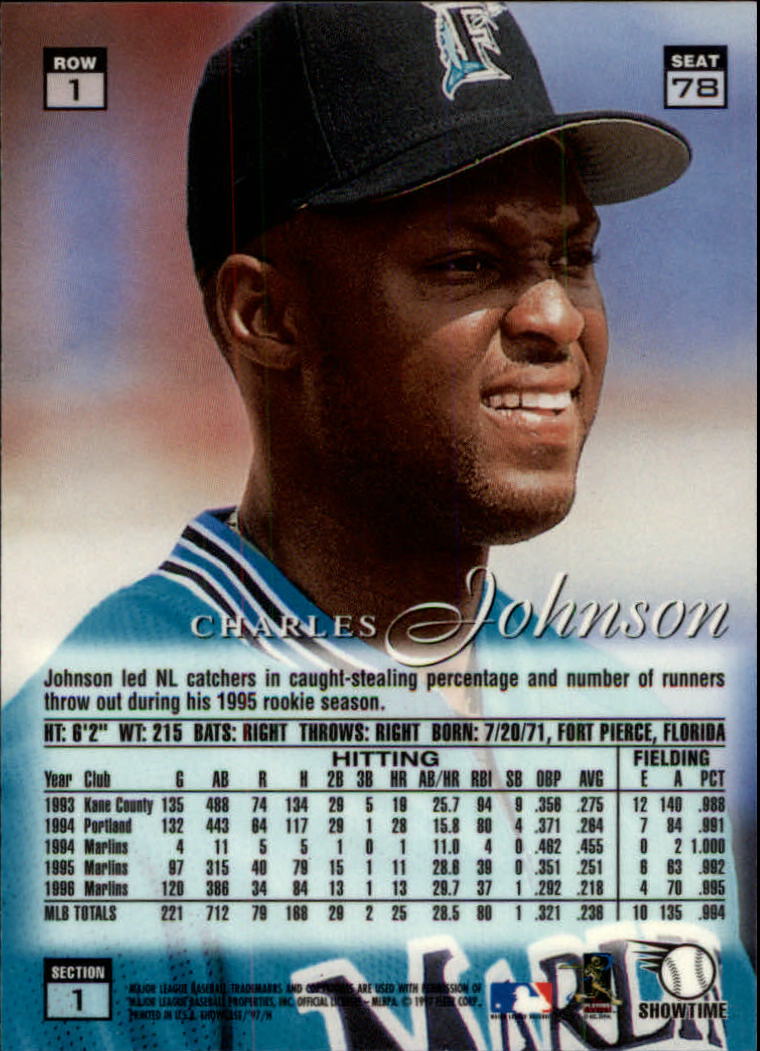 1997 Flair Showcase (Fleer) Baseball "Row 1" Parallel Cards - Picture 41 of 115