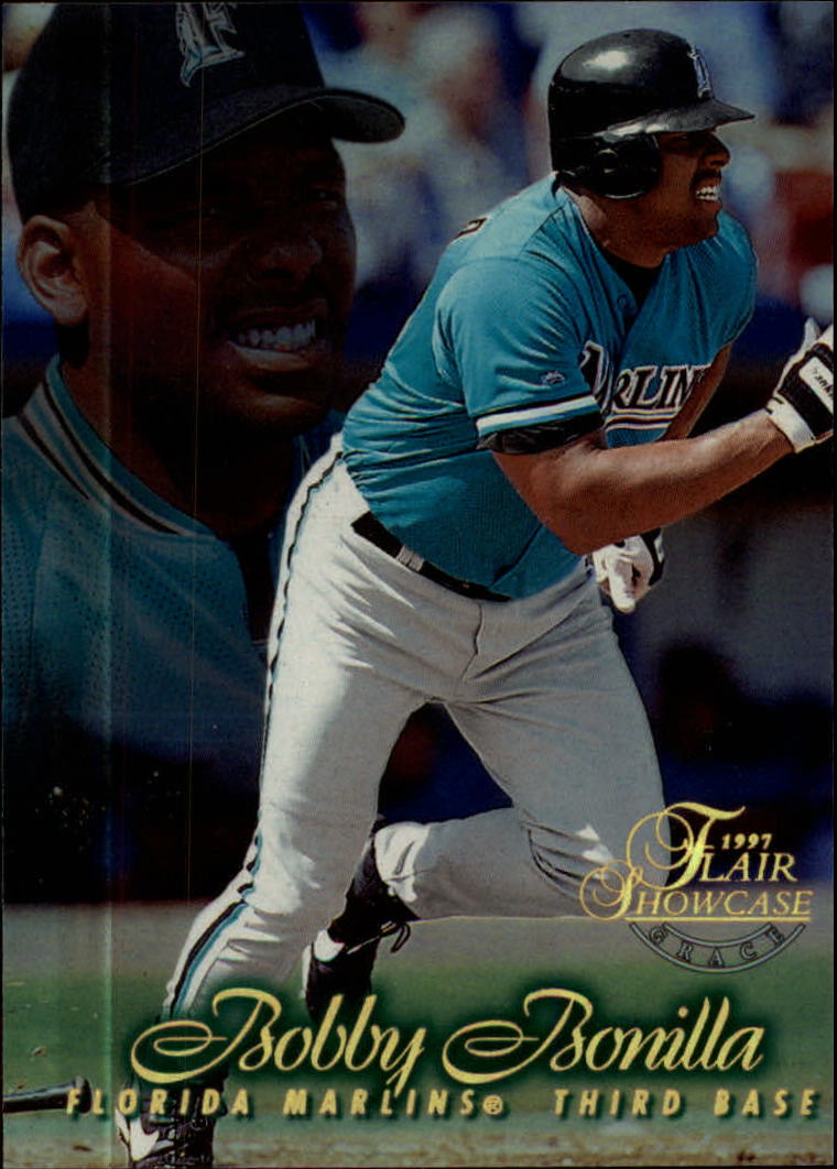 1997 Flair Showcase (Fleer) Baseball "Row 1" Parallel Cards - Picture 58 of 115