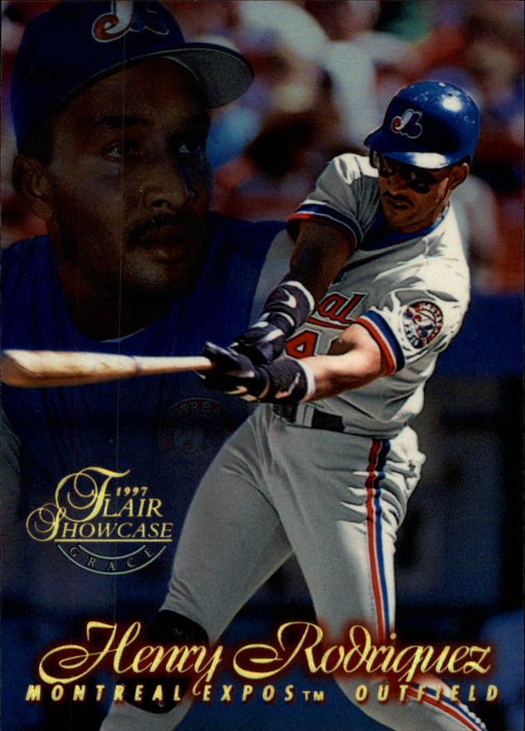 1997 Flair Showcase (Fleer) Baseball "Row 1" Parallel Cards - Picture 76 of 115