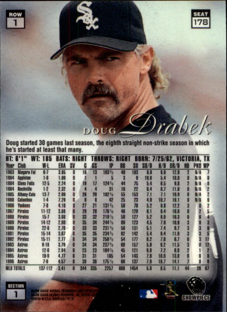 1997 Flair Showcase (Fleer) Baseball "Row 1" Parallel Cards - Picture 115 of 115
