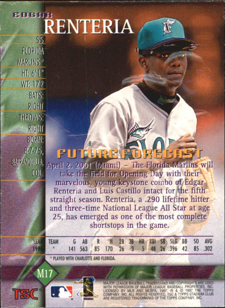 1997 Stadium Club Baseball Part 2 Insert and Parallel Cards - Picture 35 of 39
