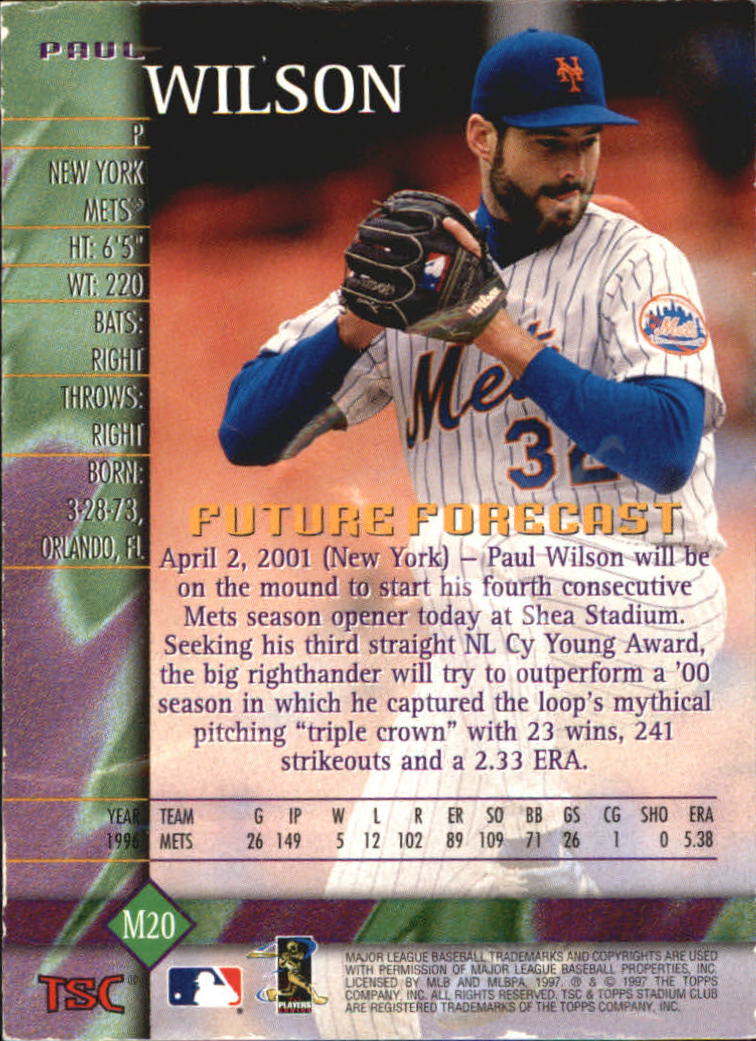 1997 Stadium Club Baseball Part 2 Insert and Parallel Cards - Picture 37 of 39