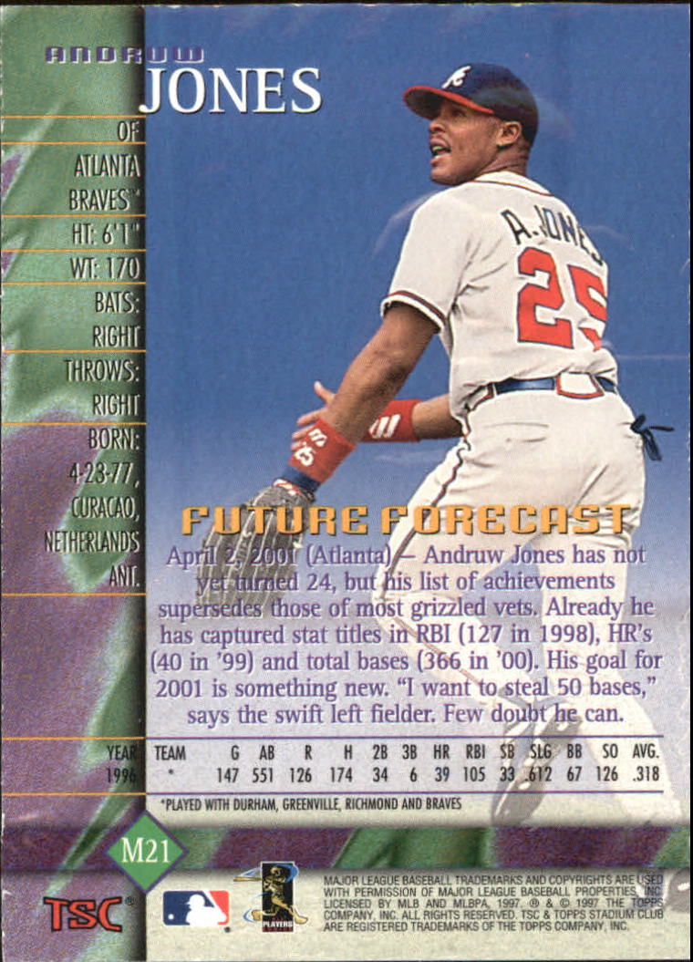 1997 Stadium Club Baseball Part 2 Insert and Parallel Cards - Picture 39 of 39